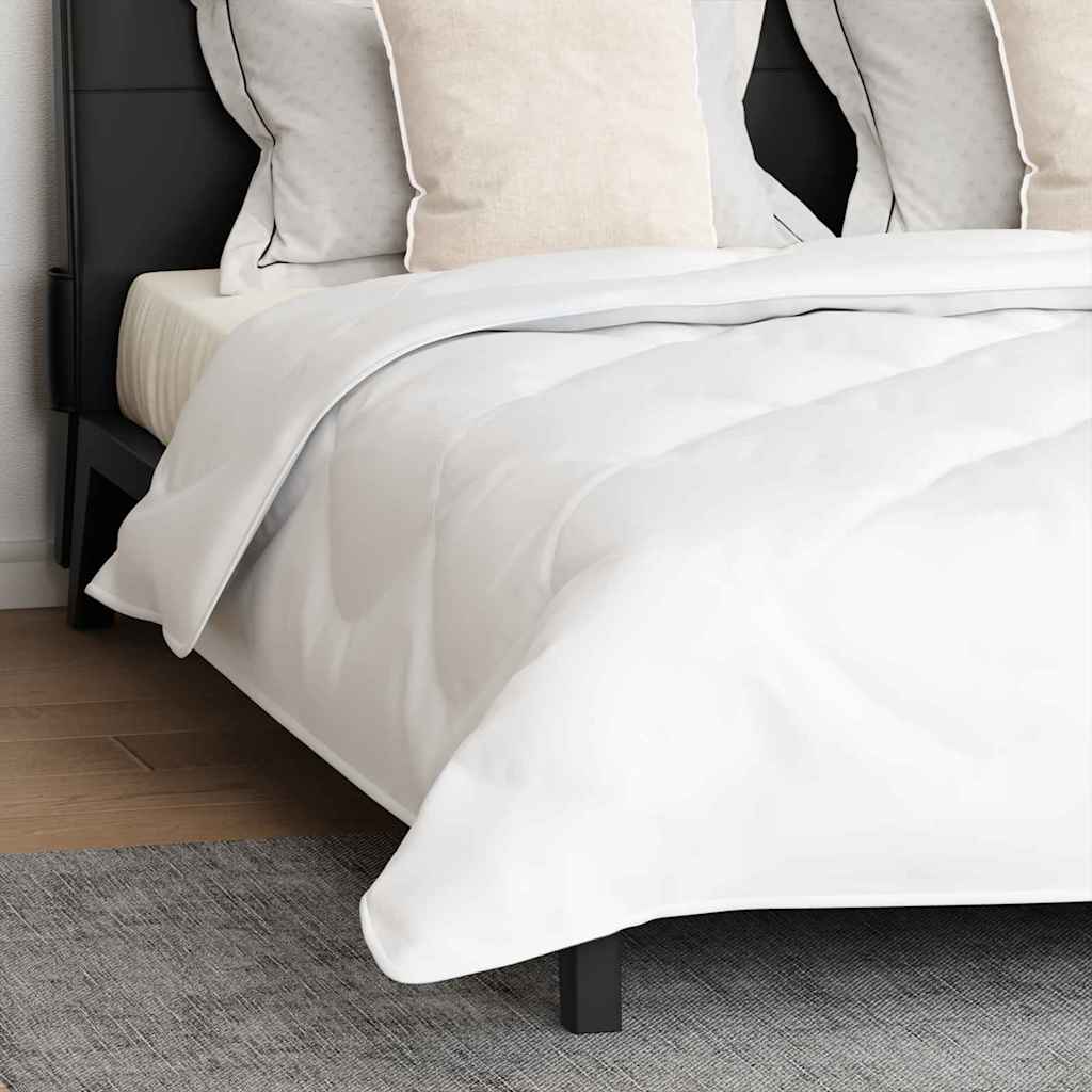 Edredão com travesseiro 3 pcs Branco Microfibra