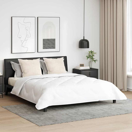 Edredão com travesseiro 3 pcs Branco Microfibra