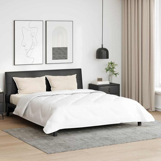 Edredão com travesseiro 3 pcs Branco Microfibra