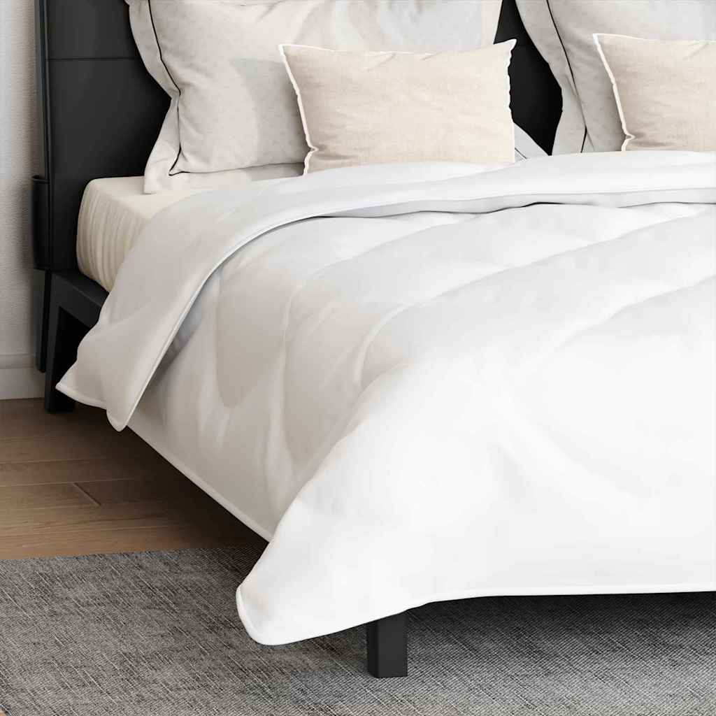 Edredão com travesseiro 3 pcs Branco Microfibra