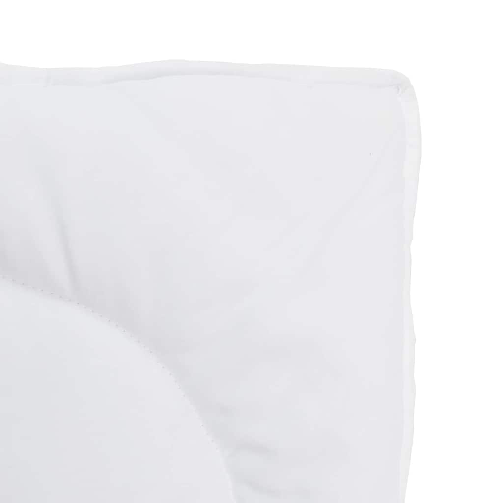 Edredão com travesseiro 3 pcs Branco Microfibra
