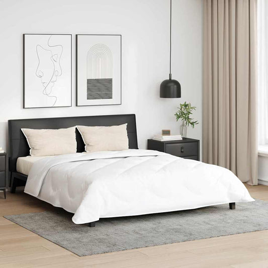 Edredão com travesseiro 3 pcs Branco Microfibra