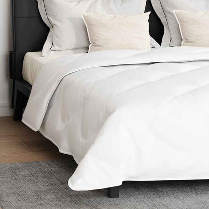 Edredão com travesseiro 3 pcs Branco Microfibra