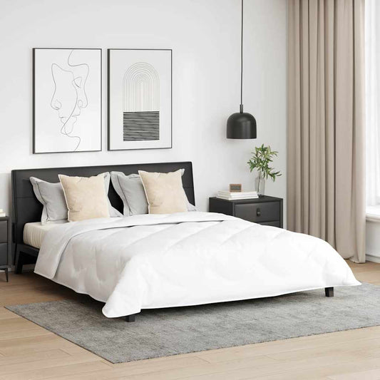 Edredão com travesseiro 3 pcs Branco Microfibra