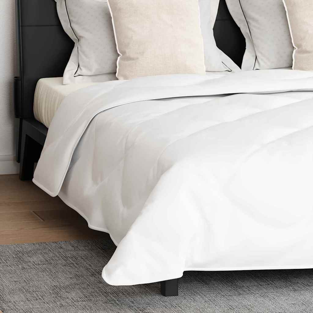 Edredão com travesseiro 3 pcs Branco Microfibra