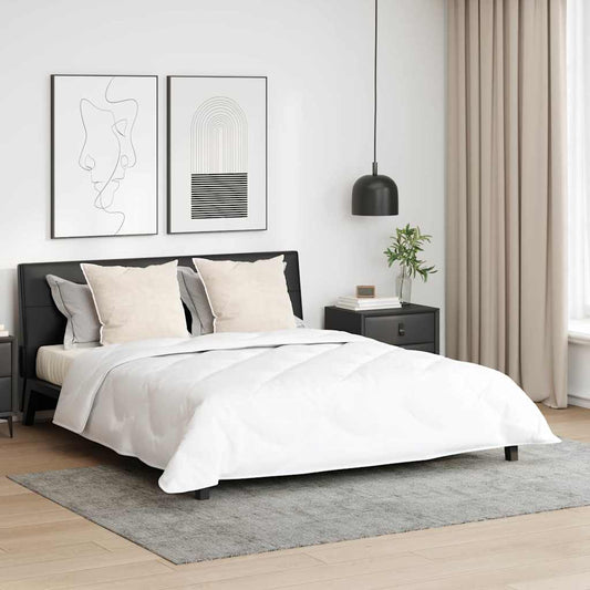 Edredão com travesseiro 3 pcs Branco Microfibra