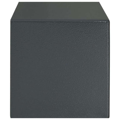 Cofre Digital com bloqueio Cinza escuro 20 x 31 x 20 cm Aço