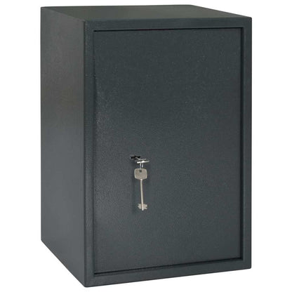 Cofre com bloqueio Cinza escuro RAL7016 31 x 35 x 50 cm Aço
