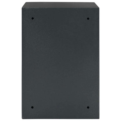 Cofre com bloqueio Cinza escuro RAL7016 31 x 35 x 50 cm Aço