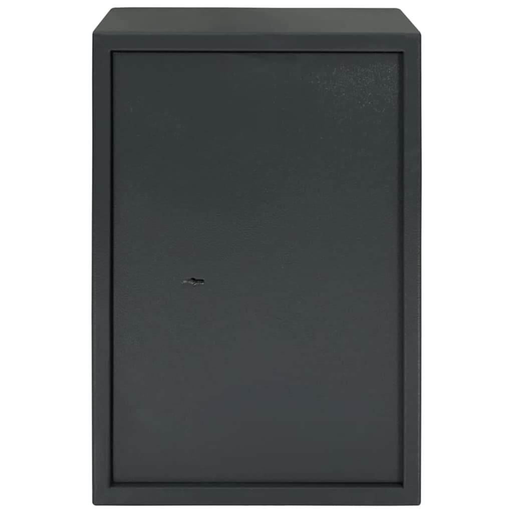 Cofre com bloqueio Cinza escuro RAL7016 31 x 35 x 50 cm Aço