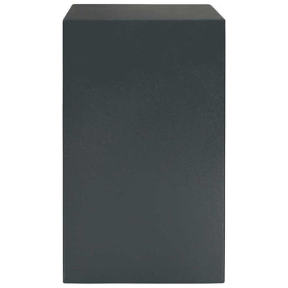 Cofre com bloqueio Cinza escuro RAL7016 31 x 35 x 50 cm Aço