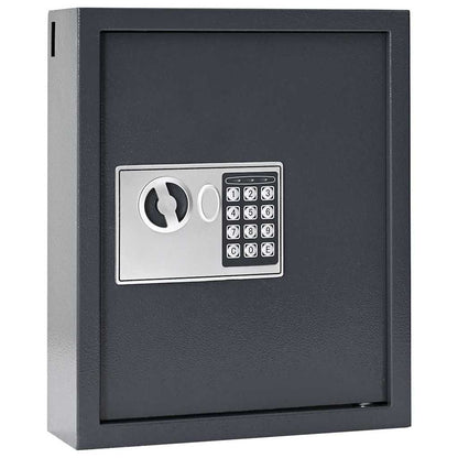 Cofre Digital com bloqueio Cinzeto 30 x 10 x 36.5 cm Aço