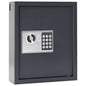 Cofre Digital com bloqueio Cinzeto 30 x 10 x 36.5 cm Aço