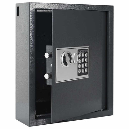 Cofre Digital com bloqueio Cinzeto 30 x 10 x 36.5 cm Aço