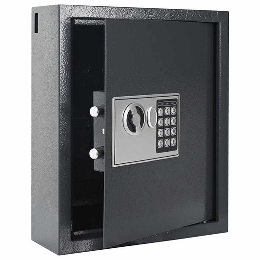 Cofre Digital com bloqueio Cinzeto 30 x 10 x 36.5 cm Aço