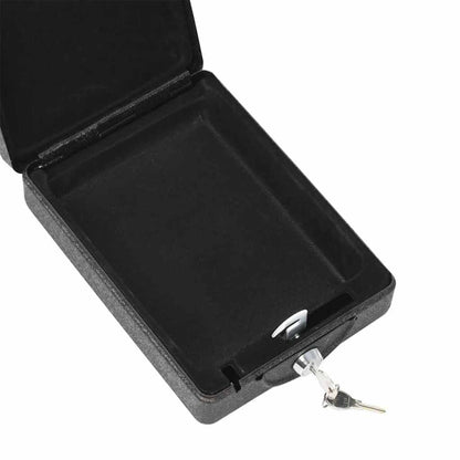 Cofre para Carro com bloqueio Preto 21.8 x 16 x 7 cm Aço