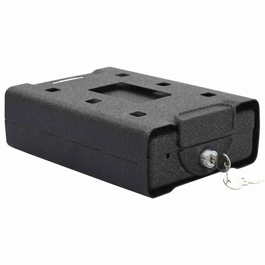 Cofre para Carro com bloqueio Preto 21.8 x 16 x 7 cm Aço
