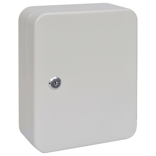 Caixa de Chaves com bloqueio Branco 20 x 7.5 x 25 cm Aço