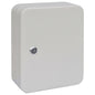 Caixa de Chaves com bloqueio Branco 20 x 7.5 x 25 cm Aço