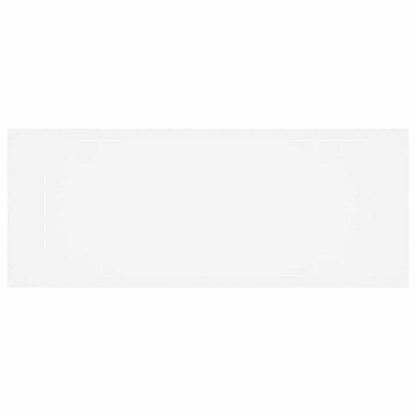 Mesa de Jantar para Jardim Branco 250 x 100 x 73 cm vime PE