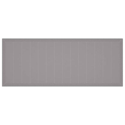 Mesa de Jantar para Jardim Cinzento-claro 250 x 100 x 73 cm