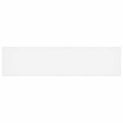 Mesa de Jantar para Jardim Branco 400 x 100 x 73 cm vime PE