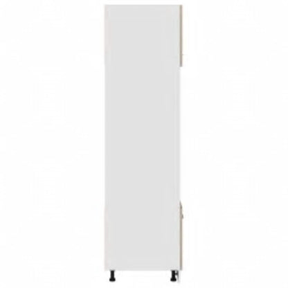Armário para micro-ondas “Lyon” 60x57x207cm cor carvalho