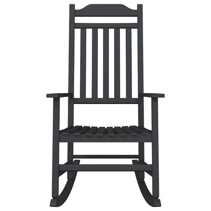 Cadeira de baloiço Preto 65 x 84 x 114 cm Polietileno