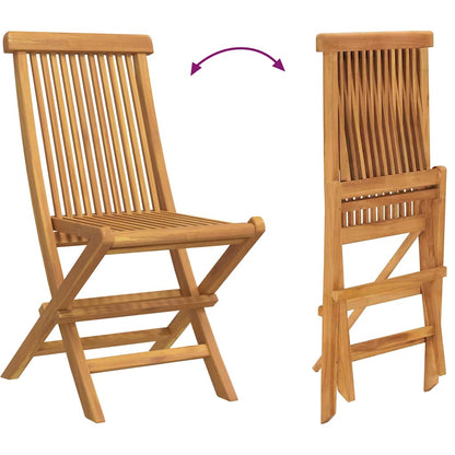 Conjunto de Jantar para Jardim 7 pcs Castanho