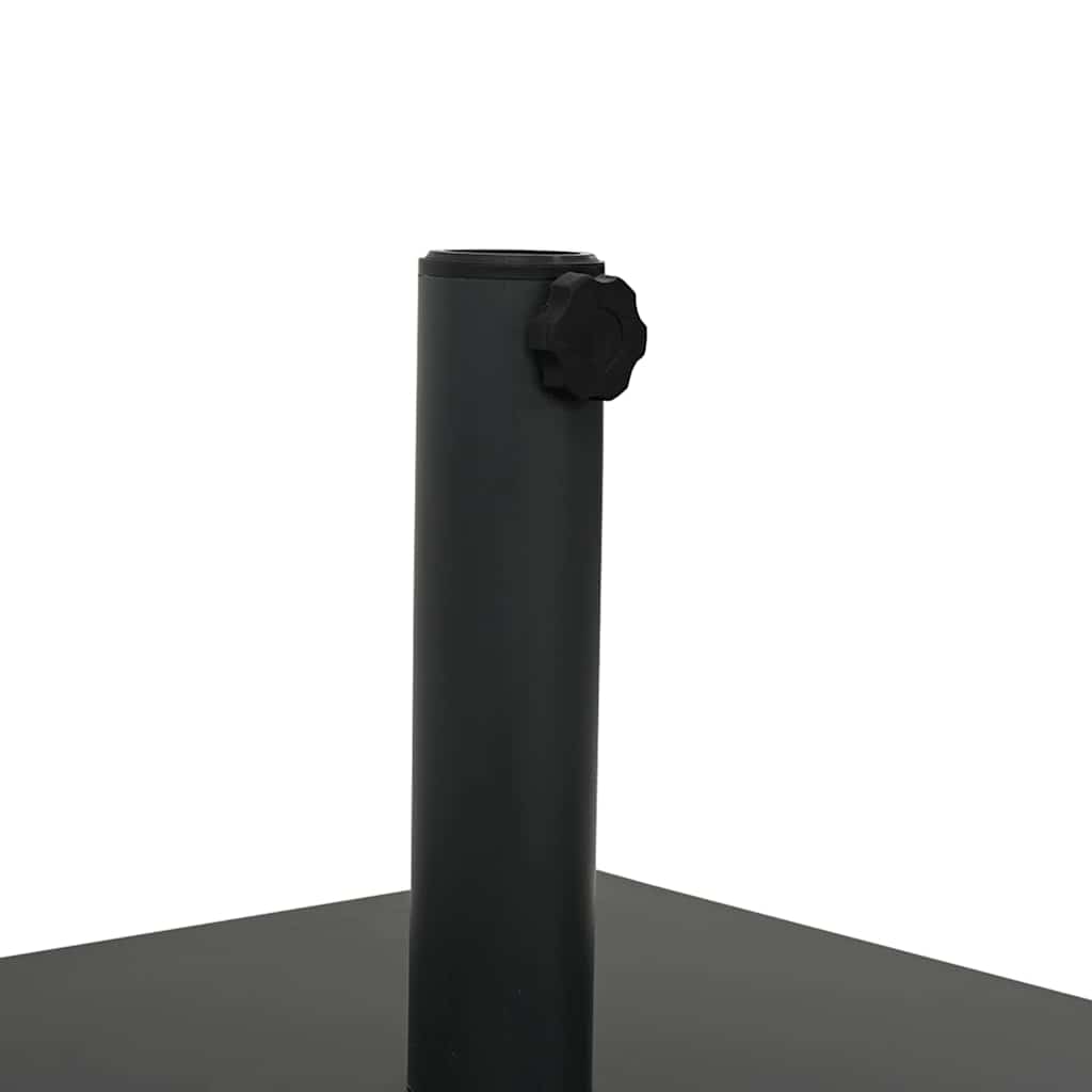 Base de Guarda-sol Externo Ajustável Preto 45 x 45 x 31.5 cm
