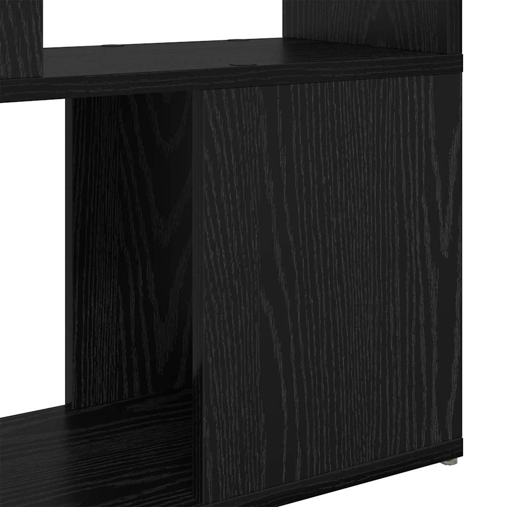 Centro de Entretenimento Preto 60 x 24 x 124 cm