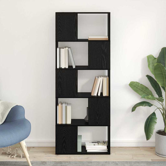 Centro de Entretenimento Preto 60 x 24 x 155 cm