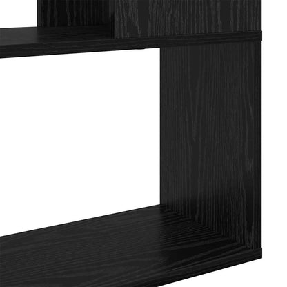 Centro de Entretenimento Preto 80 x 24 x 124 cm