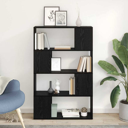 Centro de Entretenimento Preto 80 x 24 x 124 cm