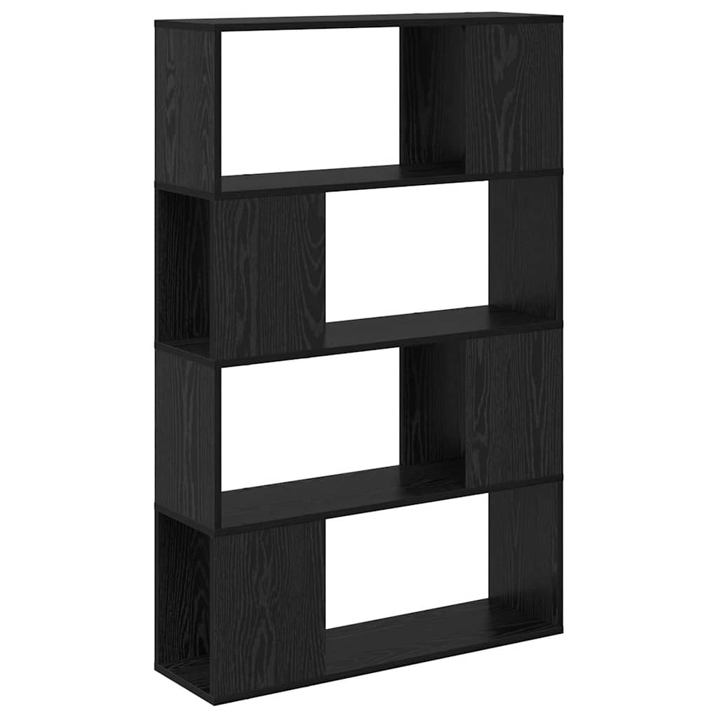 Centro de Entretenimento Preto 80 x 24 x 124 cm