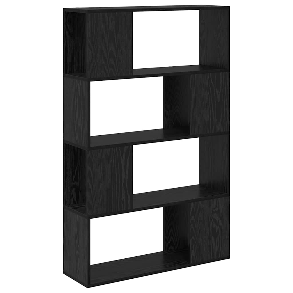 Centro de Entretenimento Preto 80 x 24 x 124 cm