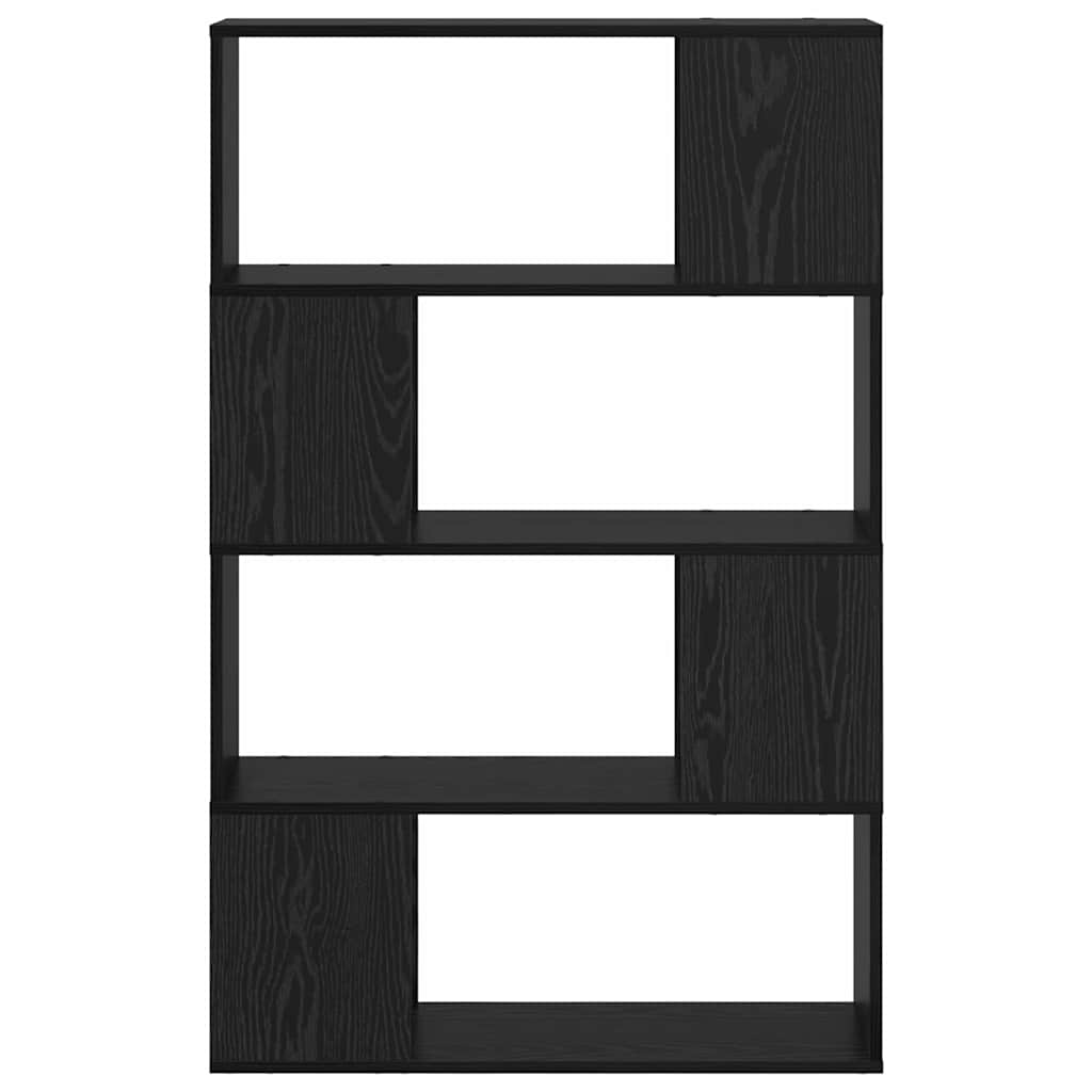 Centro de Entretenimento Preto 80 x 24 x 124 cm