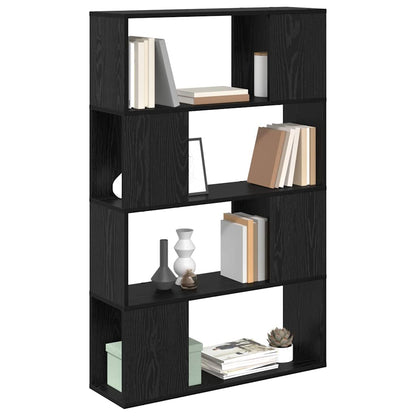 Centro de Entretenimento Preto 80 x 24 x 124 cm