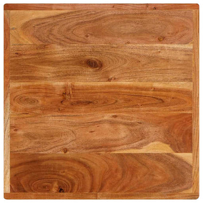 Mesa bistro Castanho 50 x 50 x 76 cm Madeira de acácia maciça