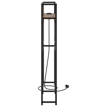 Cabeceira de armazenamento Carvalho castanho 75 cm