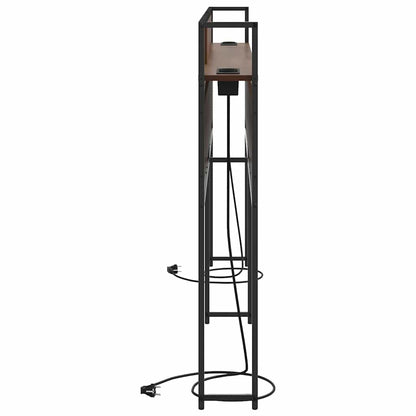 Cabeceira de armazenamento Carvalho castanho 180 cm