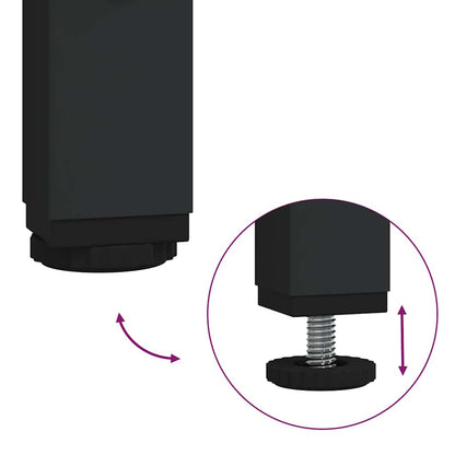 Cabeceira de armazenamento Carvalho castanho 150 cm