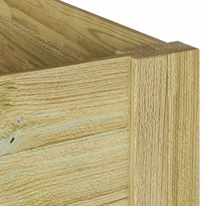 Garagem para robot corta-relva Castanho 73 x 67 x 56 cm