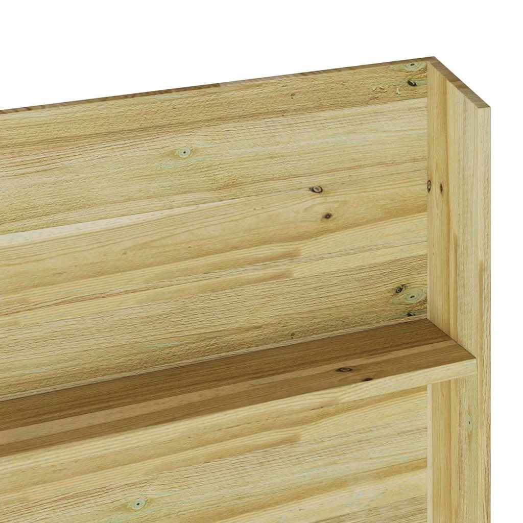 Suporte para Plantas Castanho 90 x 15 x 180 cm Pinho impregnado