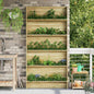 Suporte para Plantas Castanho 90 x 15 x 180 cm Pinho impregnado