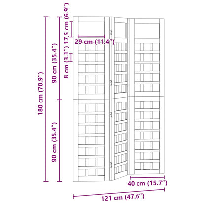 Tela de Privacidade Externa Manual Castanho 120 x 180 cm