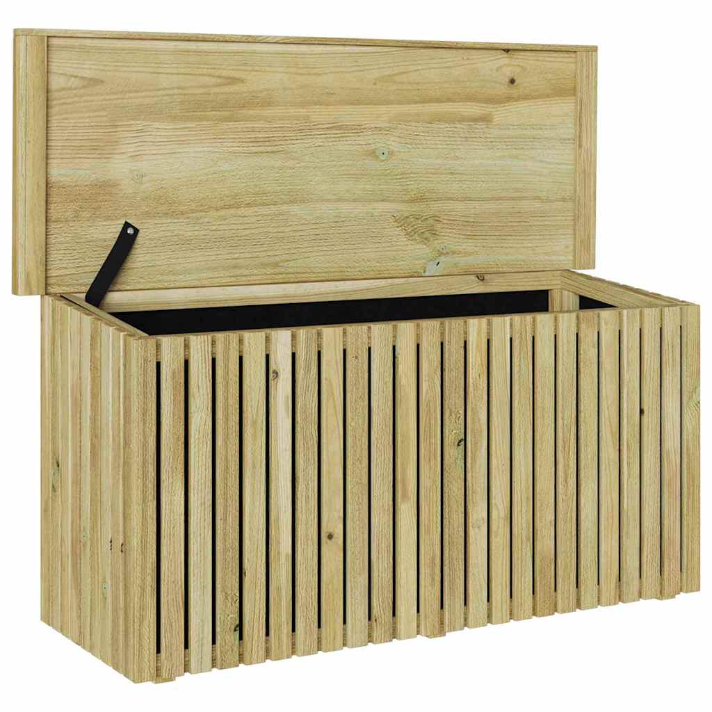 Caixa de Armazenamento para Jardim Natural 119 x 44 x 58,5 cm