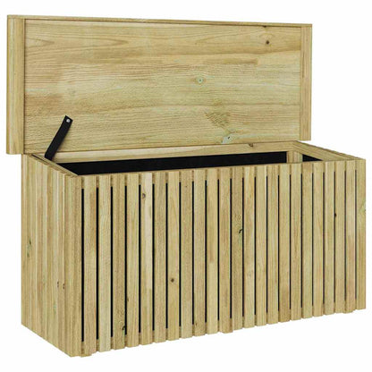 Caixa de Armazenamento para Jardim Natural 119 x 44 x 58,5 cm