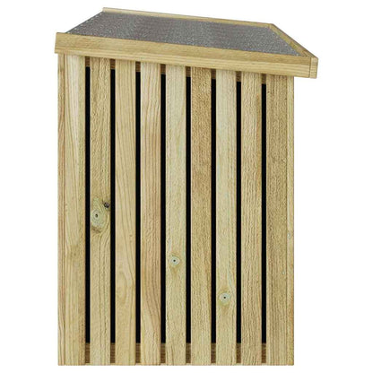 Caixa de Armazenamento para Jardim Natural 119 x 44 x 58,5 cm