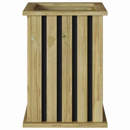 Floreira Castanho 33 x 33 x 45 cm Pinho impregnado